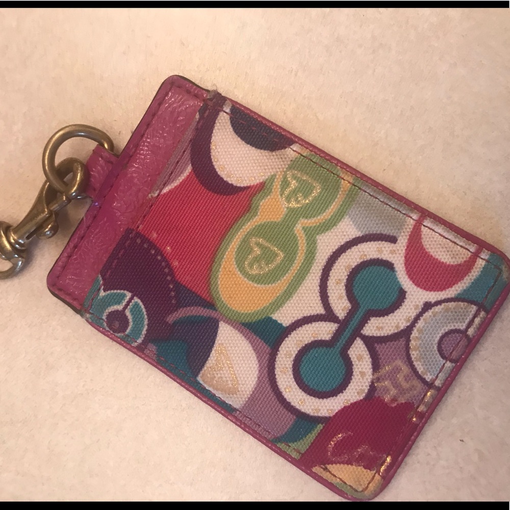 Coach ID and card Holder